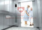 Лифт больницы Vvvf нержавеющей стали волосяного покрова CE без сопровождающего лица