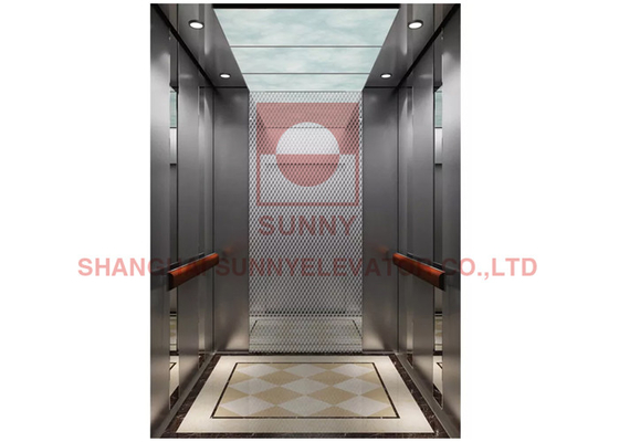 Жилой домашний подъем лифта пассажира с нержавеющей сталью 8m/s зеркала