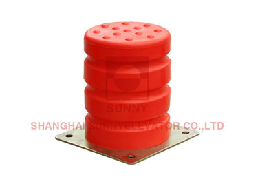 Красный СОЛНЕЧНЫЙ размер буфера ПУ компонентов безопасности запасных частей лифта 14 до 16 мм
