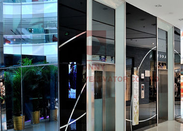1600kg осмотр достопримечательностей панорамный стеклянный лифт для торгового центра