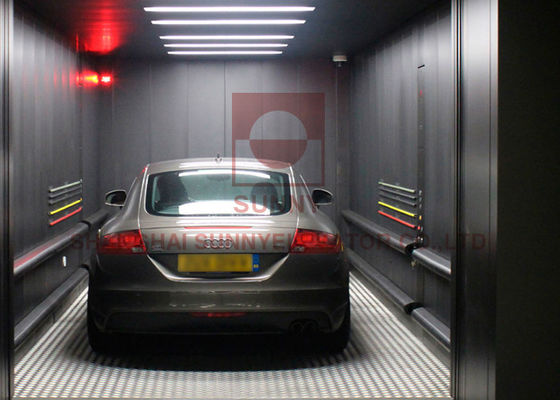 безопасность лифта автомобиля нагрузки 5000kg нержавеющей стали 0.25m/S механическая