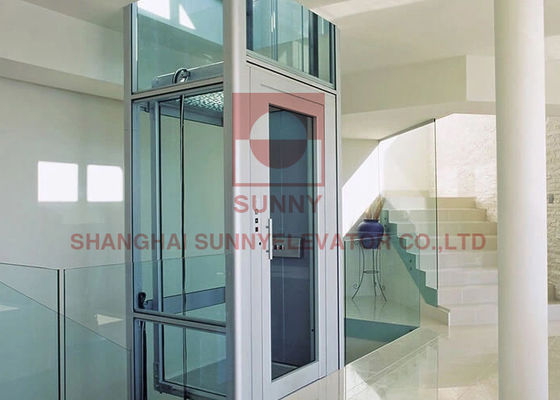 чувствительный жилой панорамный домашний лифт виллы подъема 400kg