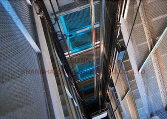 дверь отверстия центра лифта замечания 800kg VVVF стеклянная панорамная