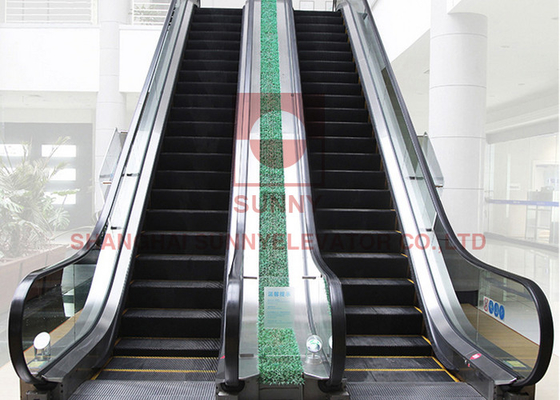 демаркация желтого цвета шага эскалатора 1000ММ алюминиевая в торговом центре