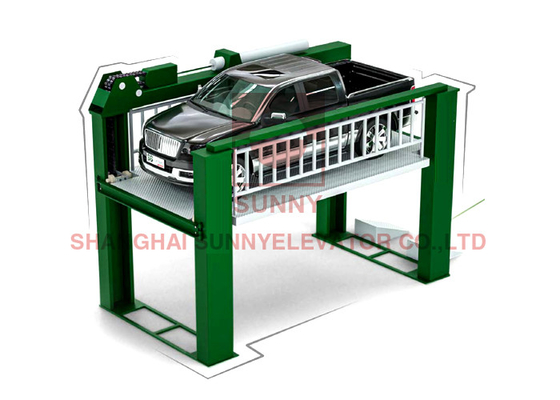 Гидравлический пол подъема стоянки 4 столбов автоматический - установил сверхмощный лифт автомобиля для на открытом воздухе