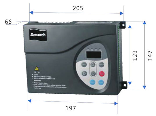 Контрольный шкаф контроллера двери лифта с однофазным 220V 0,5 ~ 1,5kVA мощностью и 2,7 ~ 8,2A входного тока поставщик
