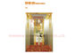 Мягкое украшение кабины лифта освещения с Титанюм зеркалом золота/вытравило с частями лифта