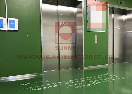 1600 кг нагрузки Сертифицированный ISO9001 госпитальный лифт с боковым входом для медицинского использования поставщик