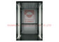 Лифт нагрузки управлением 400kg Vvvf жилой стеклянный с деревянной облицовкой