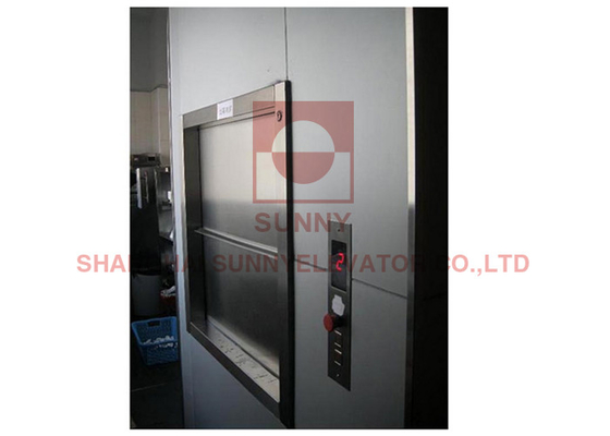 Зеркало лифта Dumbwaiter нержавеющей стали AC VVVF вытравляя нержавеющую сталь