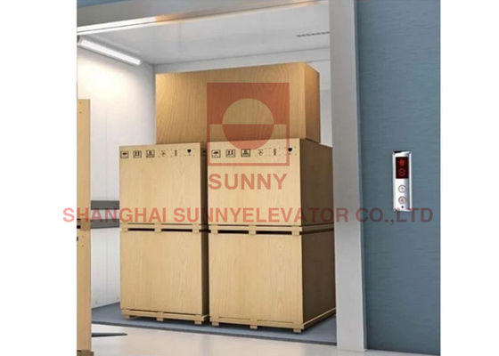 VVVF Drive Freight Elevator с грузоподъемностью 1000 кг и конструкцией боковых дверей