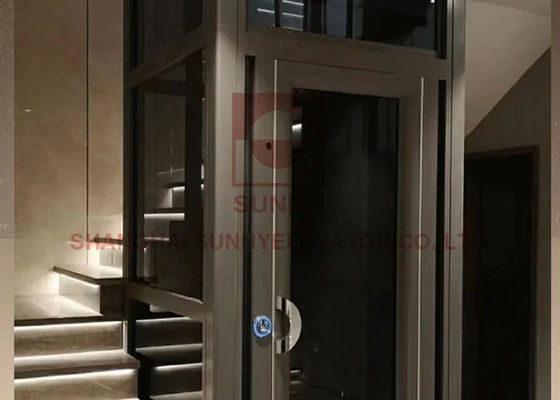 AC Drive 400KG нагрузка жилой лифт с центральной дверью для удобного домашнего использования
