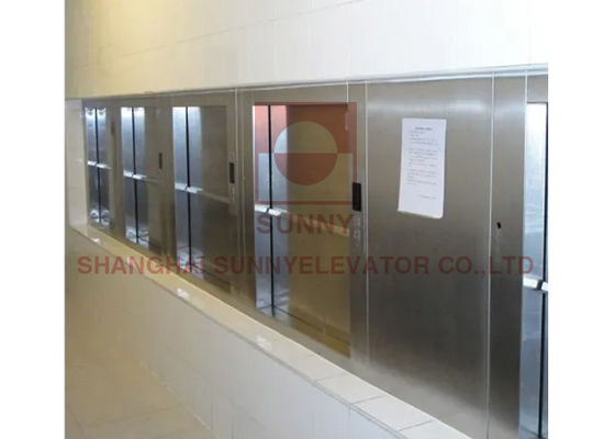 Зеркало вытравляя лифт подъема Dumbwaiter 750lbs VVVF элегантный портативный