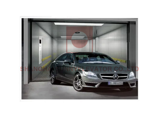 Подъем лифта автомобиля нержавеющей стали пола 3000kg 0.25m/S Roomless гранита